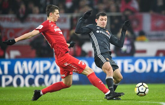 Russian Football Premier League. Spartak vs. CSKA
