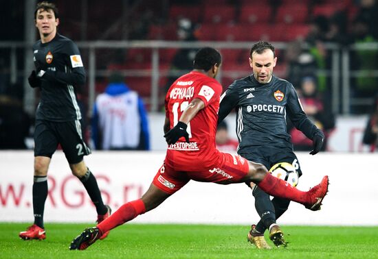 Russian Football Premier League. Spartak vs. CSKA