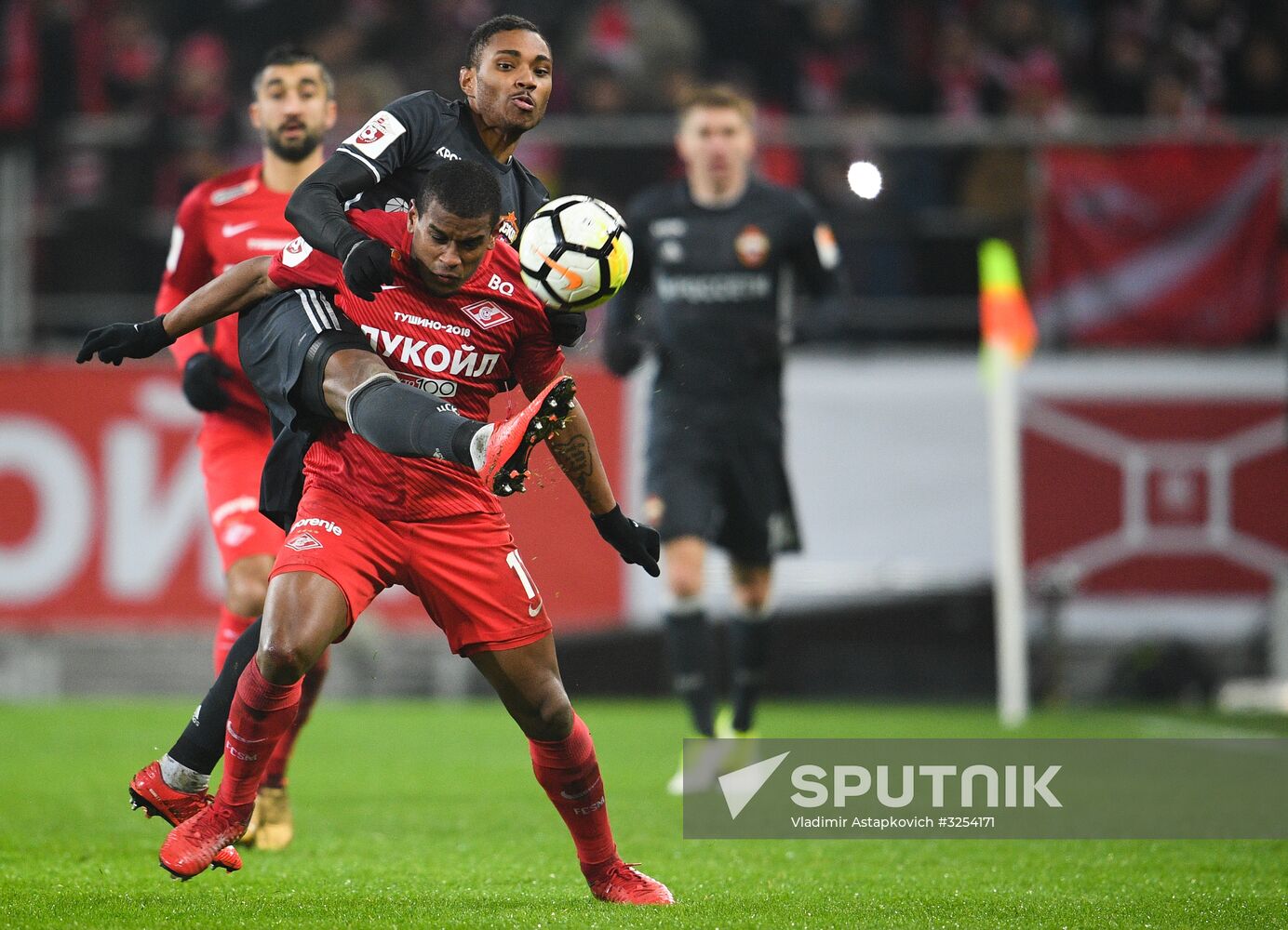 Russian Football Premier League. Spartak vs. CSKA