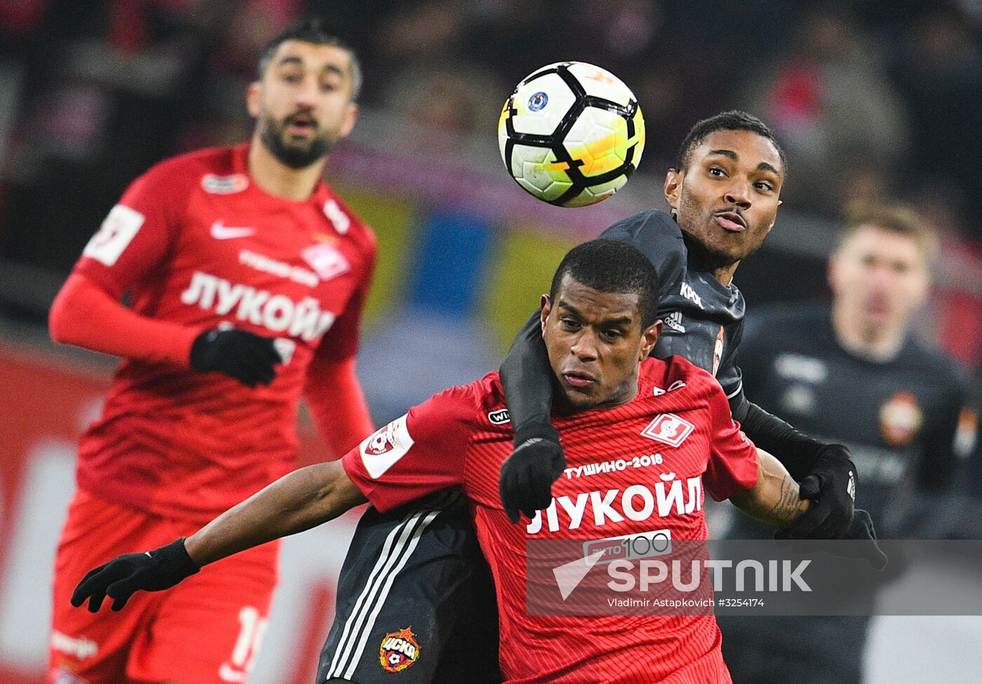 Russian Football Premier League. Spartak vs. CSKA