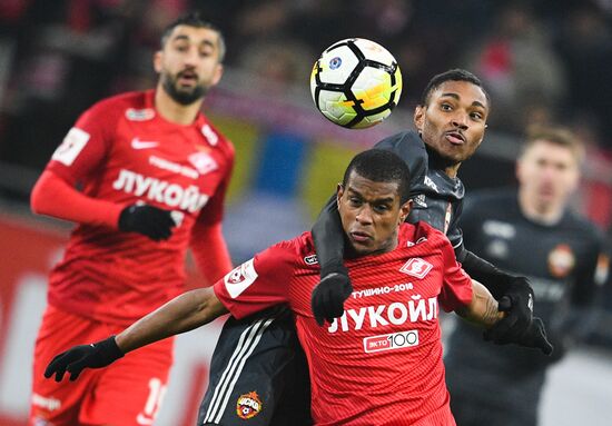 Russian Football Premier League. Spartak vs. CSKA