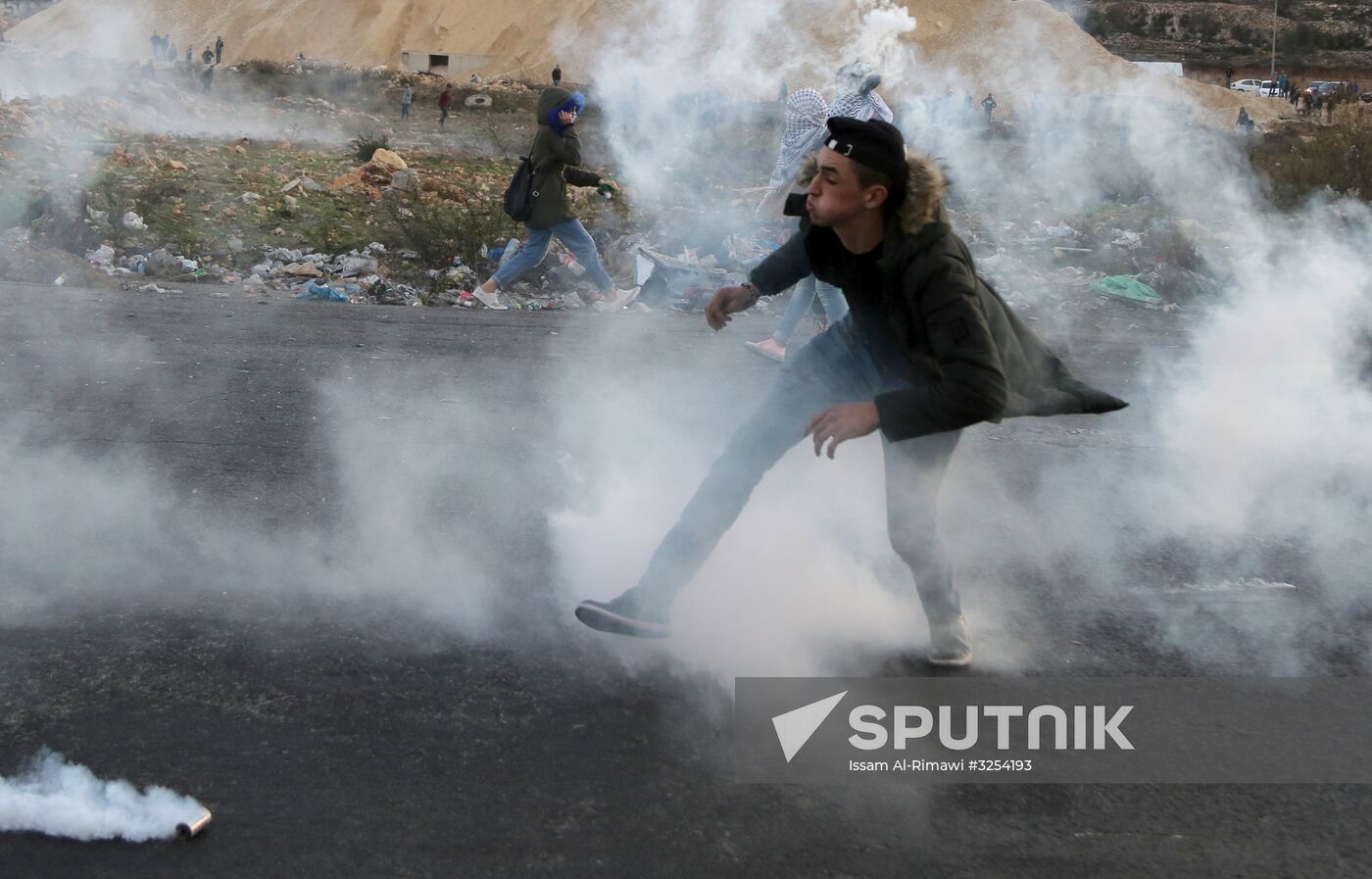 Situation at Israel's border with Palestine