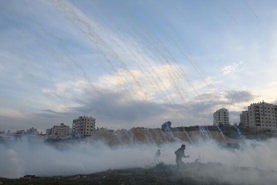 Situation at Israel's border with Palestine