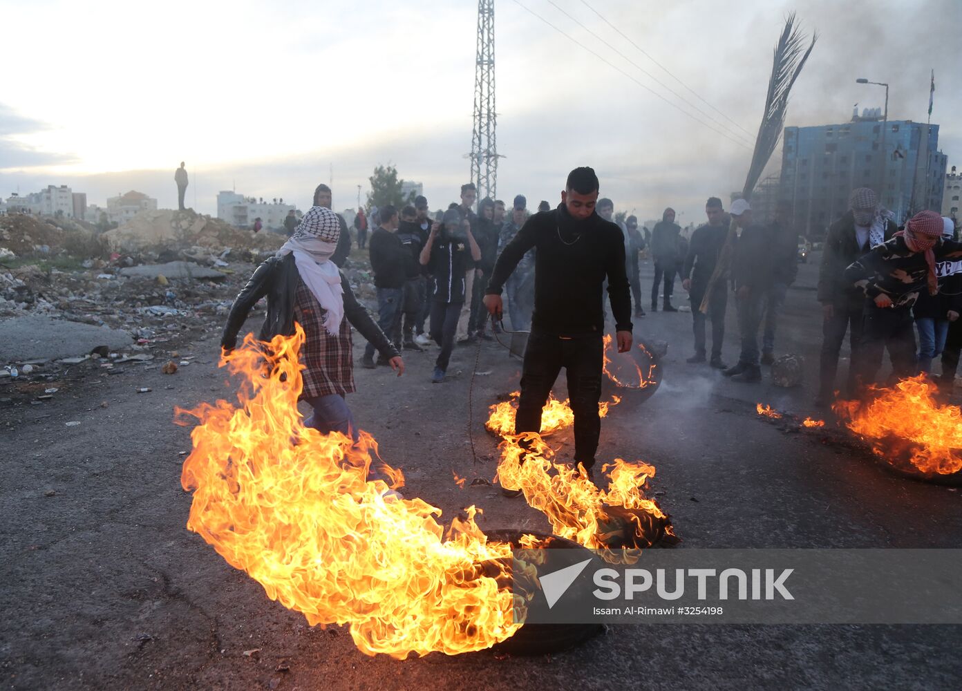 Situation at Israel's border with Palestine
