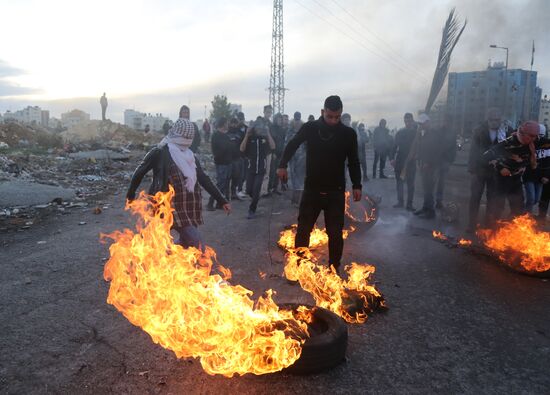 Situation at Israel's border with Palestine
