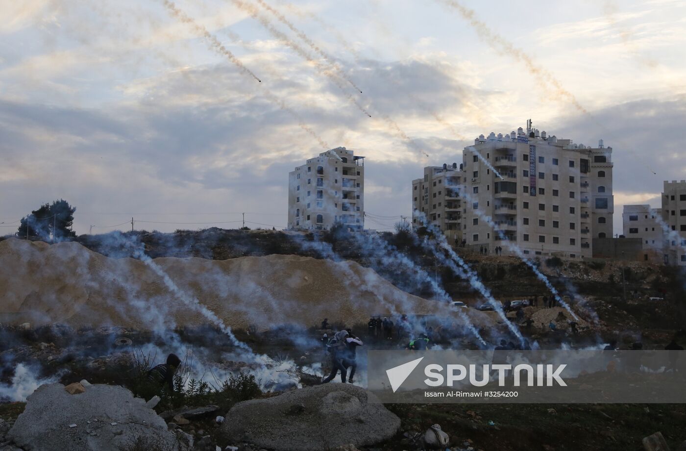 Situation at Israel's border with Palestine