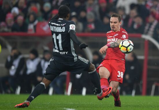Russian Football Premier League. Spartak vs. CSKA