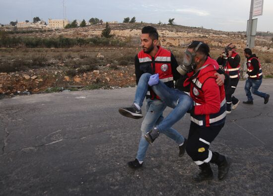 Situation at Israel's border with Palestine