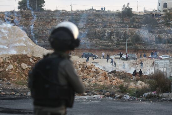 Situation at Israel's border with Palestine