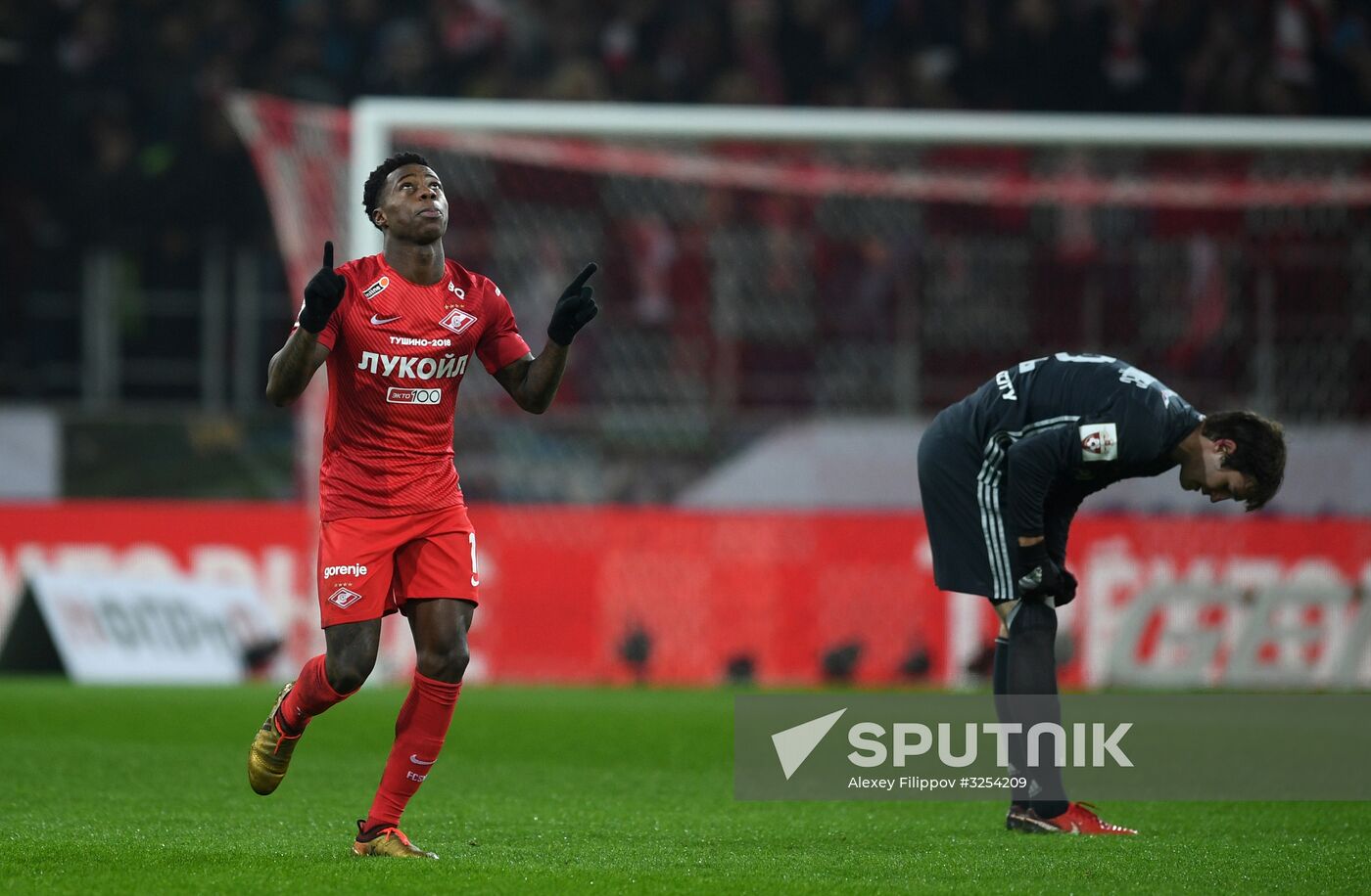 Russian Football Premier League. Spartak vs. CSKA