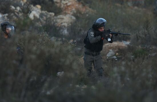 Situation at Israel's border with Palestine