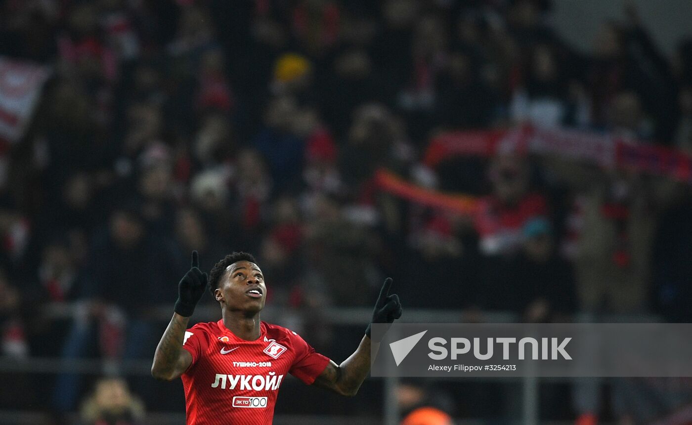 Russian Football Premier League. Spartak vs. CSKA