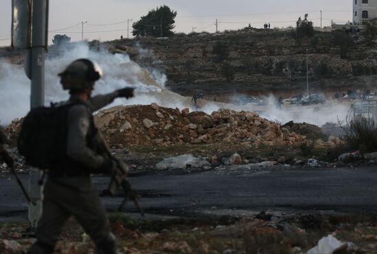 Situation at Israel's border with Palestine