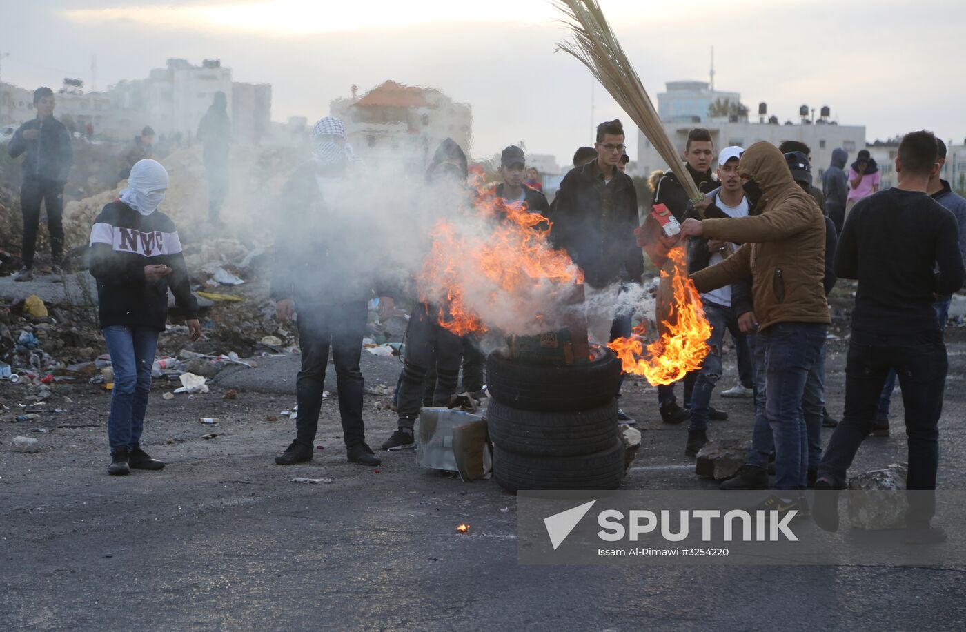 Situation at Israel's border with Palestine
