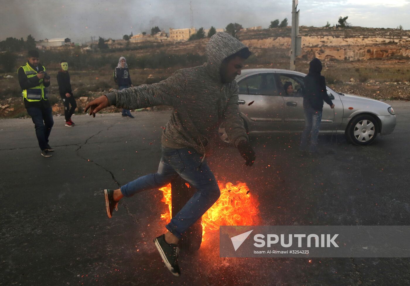 Situation at Israel's border with Palestine
