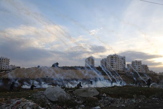 Situation at Israel's border with Palestine