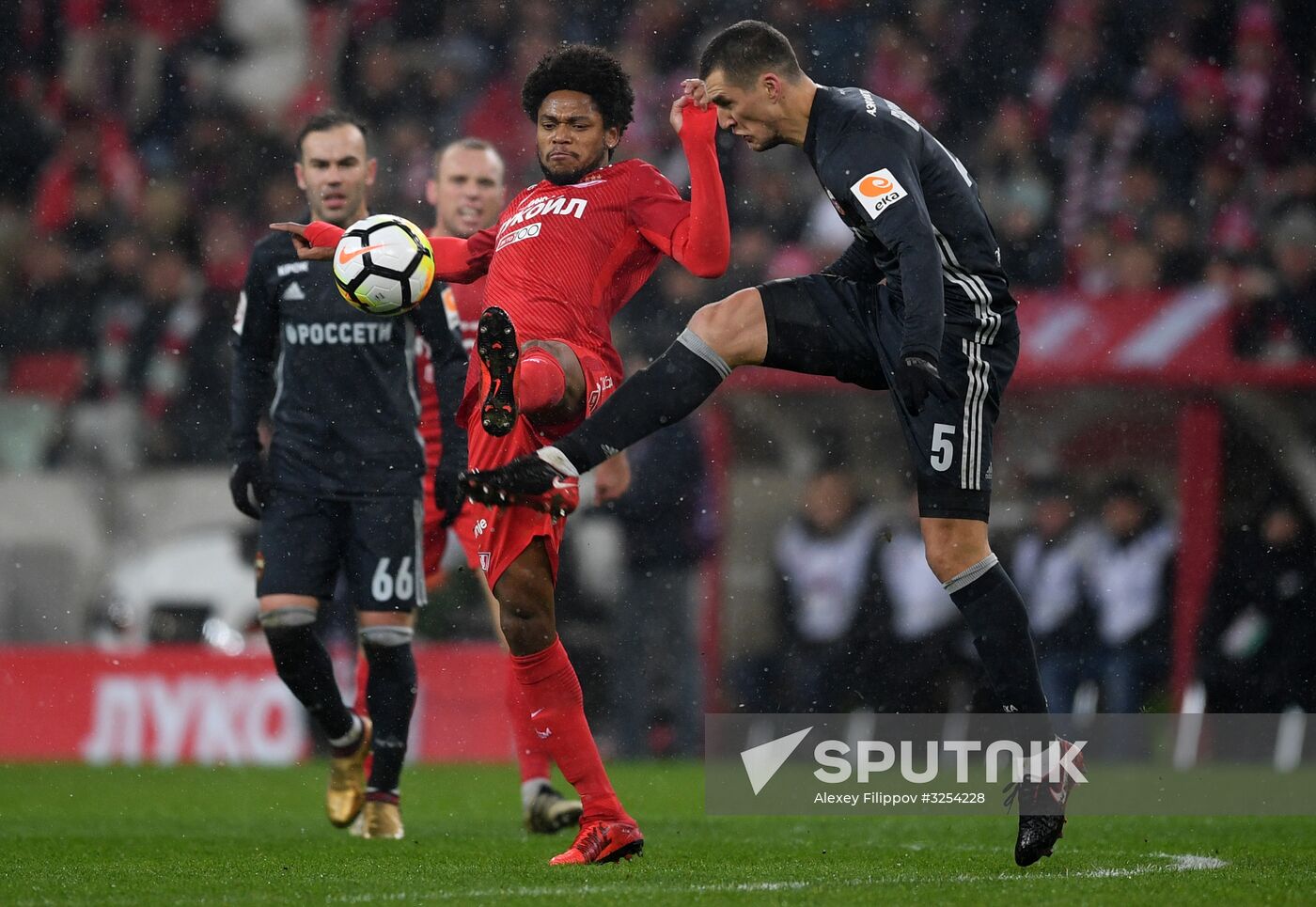 Russian Football Premier League. Spartak vs. CSKA
