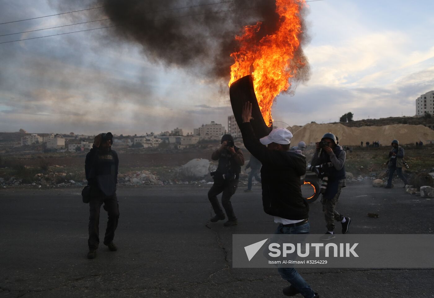 Situation at Israel's border with Palestine