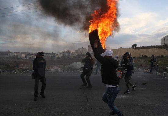 Situation at Israel's border with Palestine