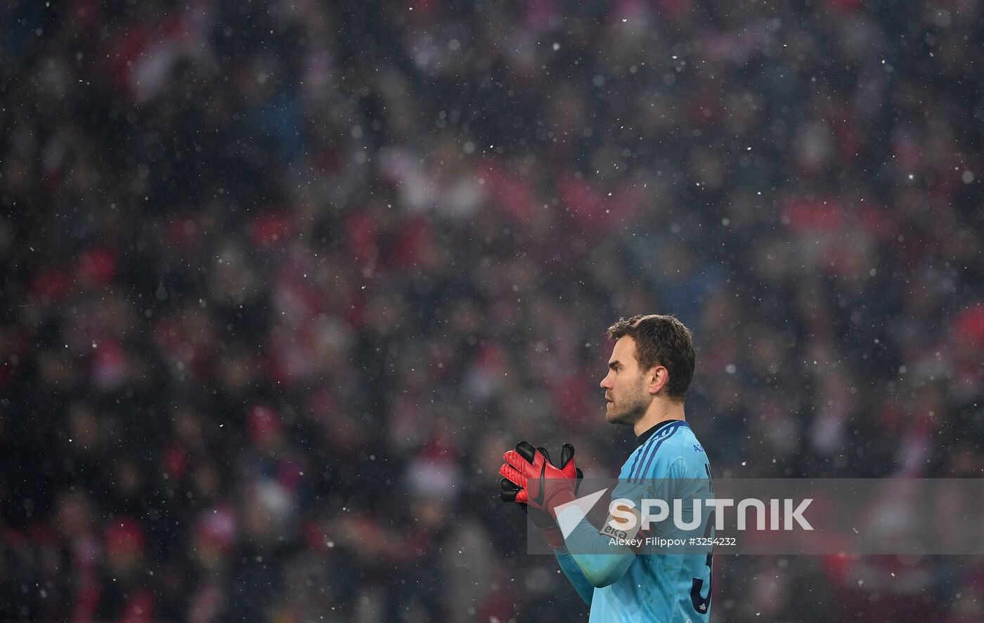 Russian Football Premier League. Spartak vs. CSKA