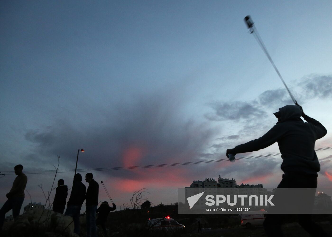 Situation at Israel's border with Palestine