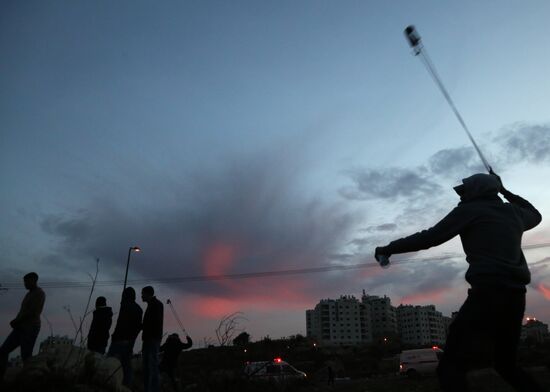 Situation at Israel's border with Palestine