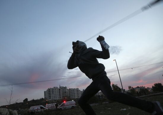 Situation at Israel's border with Palestine