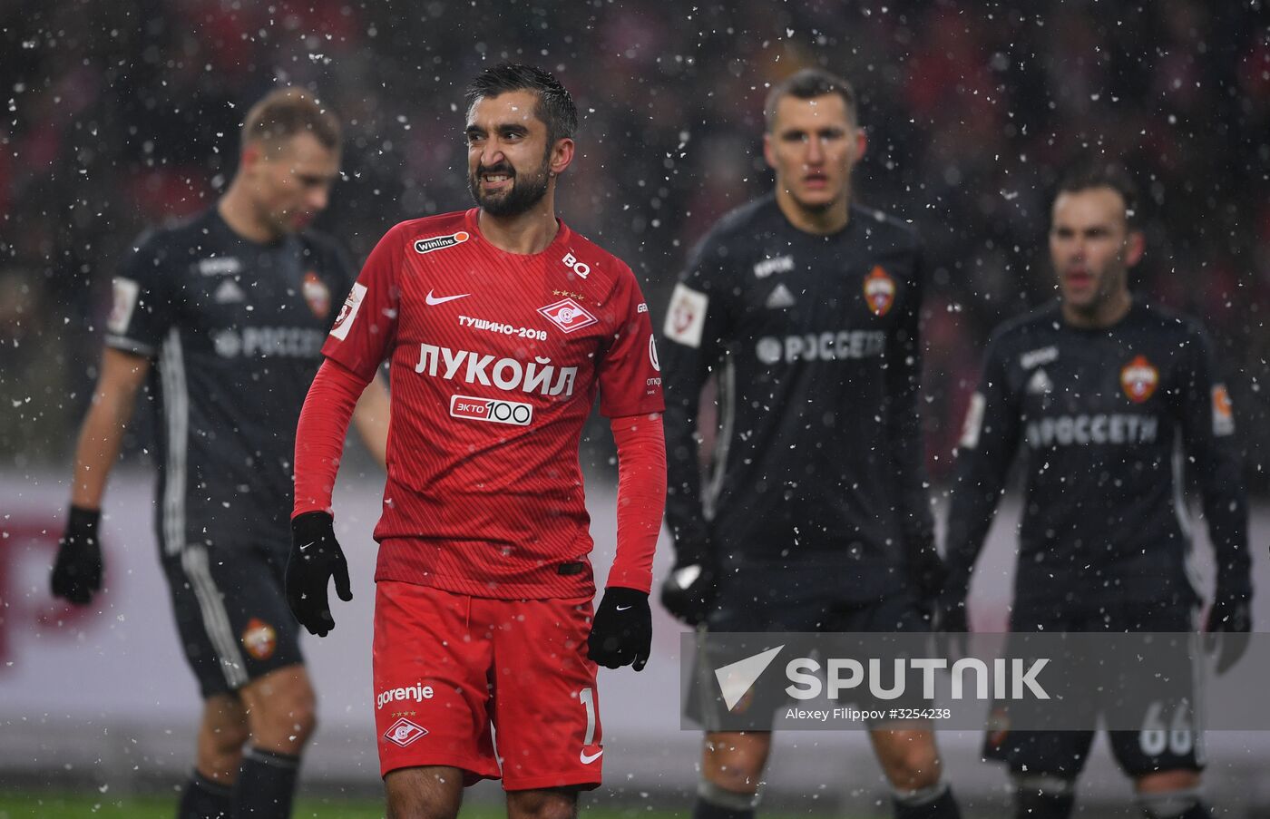 Russian Football Premier League. Spartak vs. CSKA