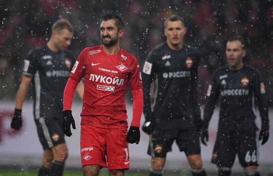 Russian Football Premier League. Spartak vs. CSKA