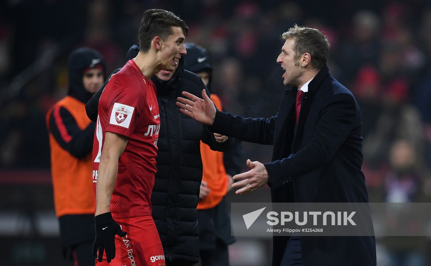 Russian Football Premier League. Spartak vs. CSKA