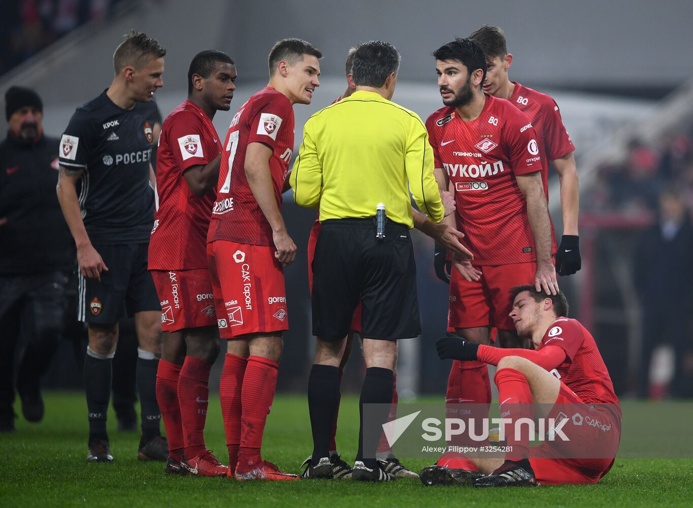 Russian Football Premier League. Spartak vs. CSKA