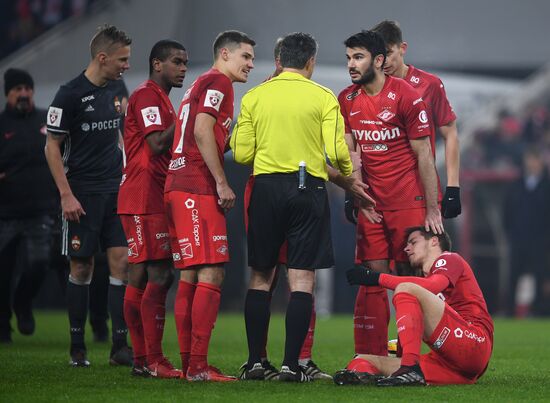 Russian Football Premier League. Spartak vs. CSKA