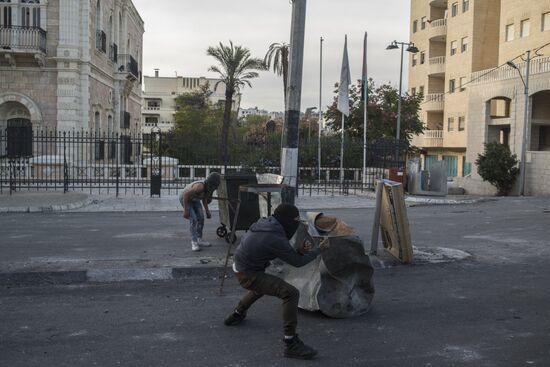 Situation at Israel's border with Palestine
