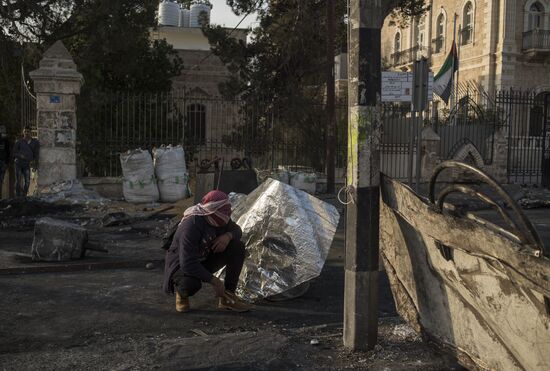 Situation at Israel's border with Palestine