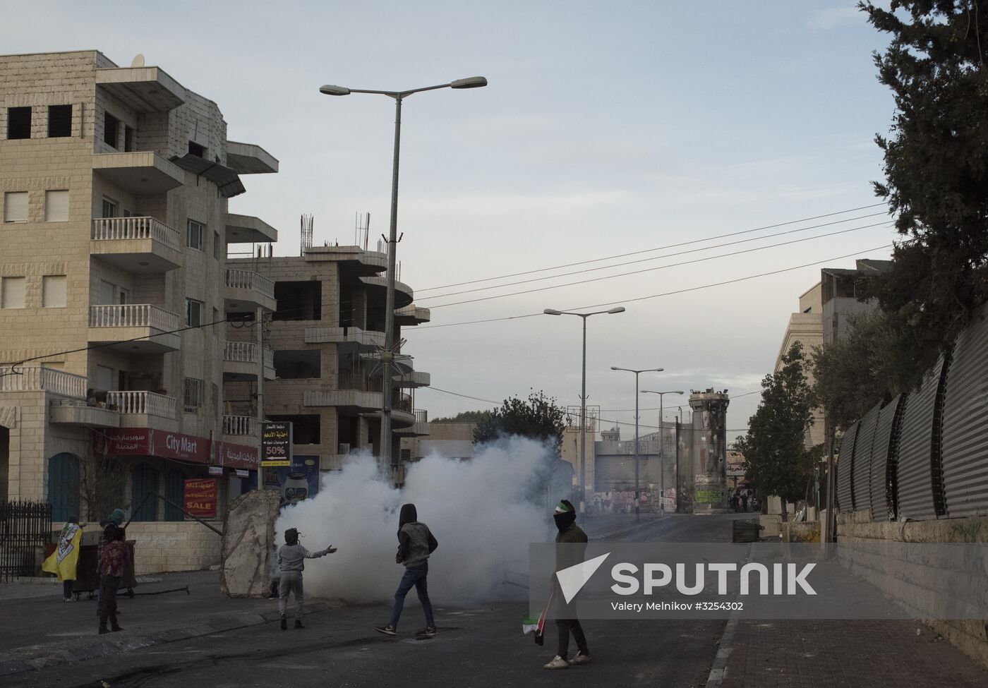 Situation at Israel's border with Palestine