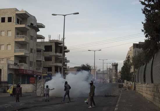 Situation at Israel's border with Palestine