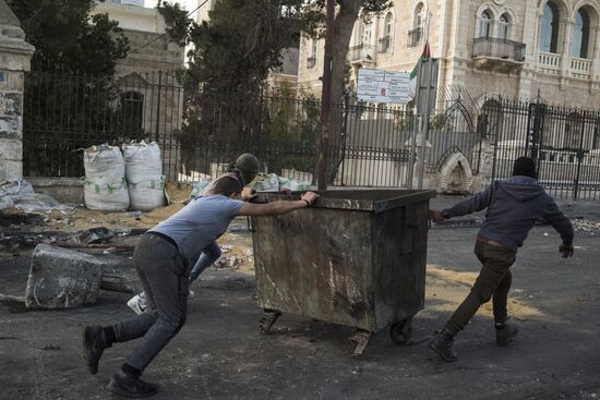 Situation at Israel's border with Palestine
