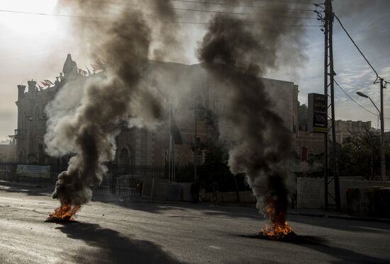Situation at Israel's border with Palestine