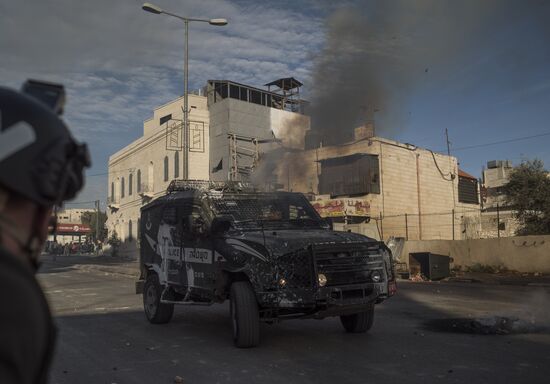 Situation at Israel's border with Palestine