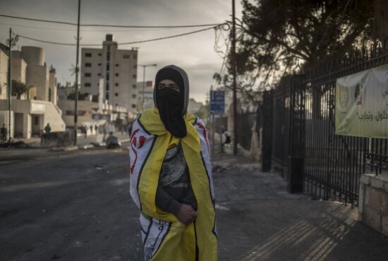 Situation at Israel's border with Palestine