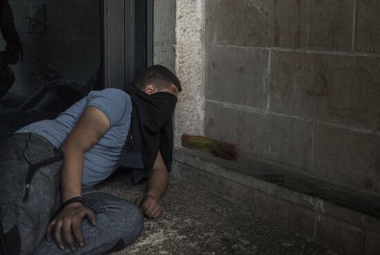 Situation at Israel's border with Palestine