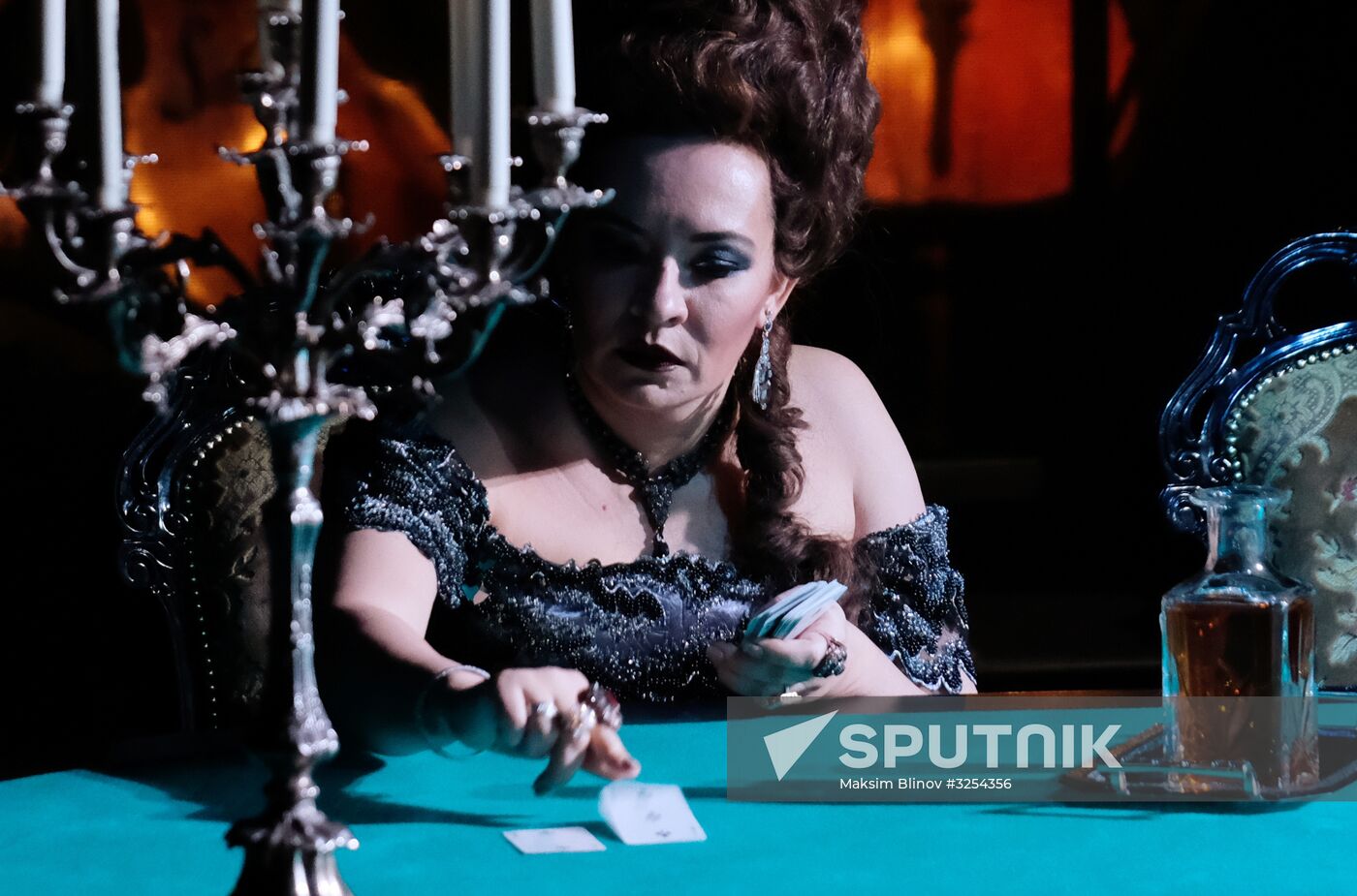 New production of play The Queen of Spades at Helikon Opera theater