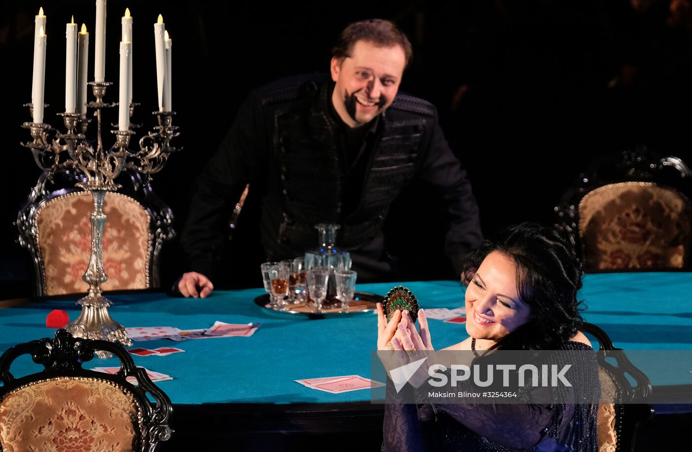 New production of play The Queen of Spades at Helikon Opera theater