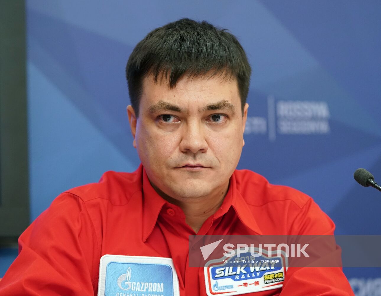News conference on 2018 Silk Way Rally