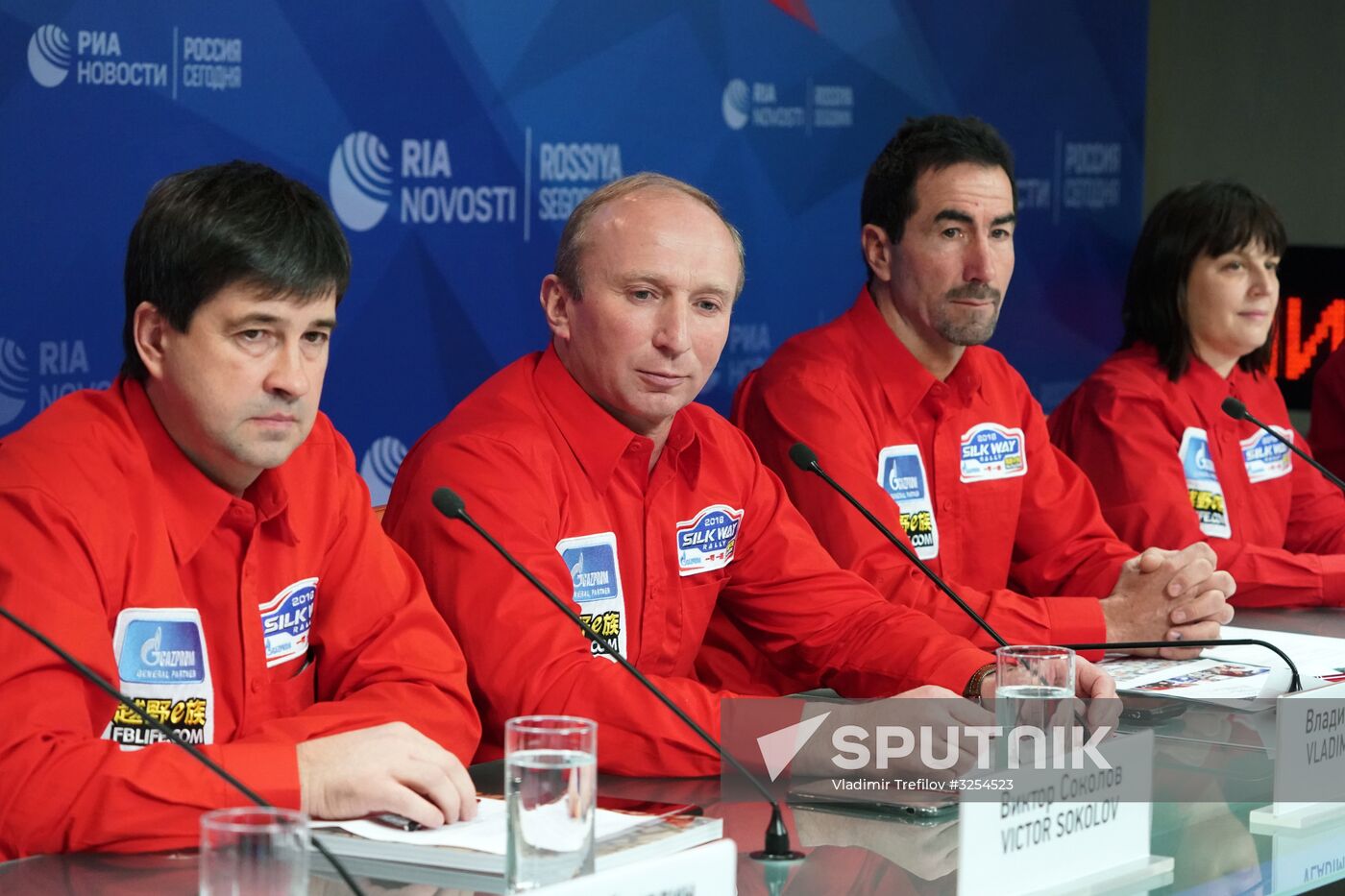 News conference on 2018 Silk Way Rally