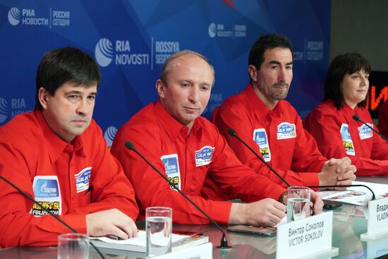 News conference on 2018 Silk Way Rally