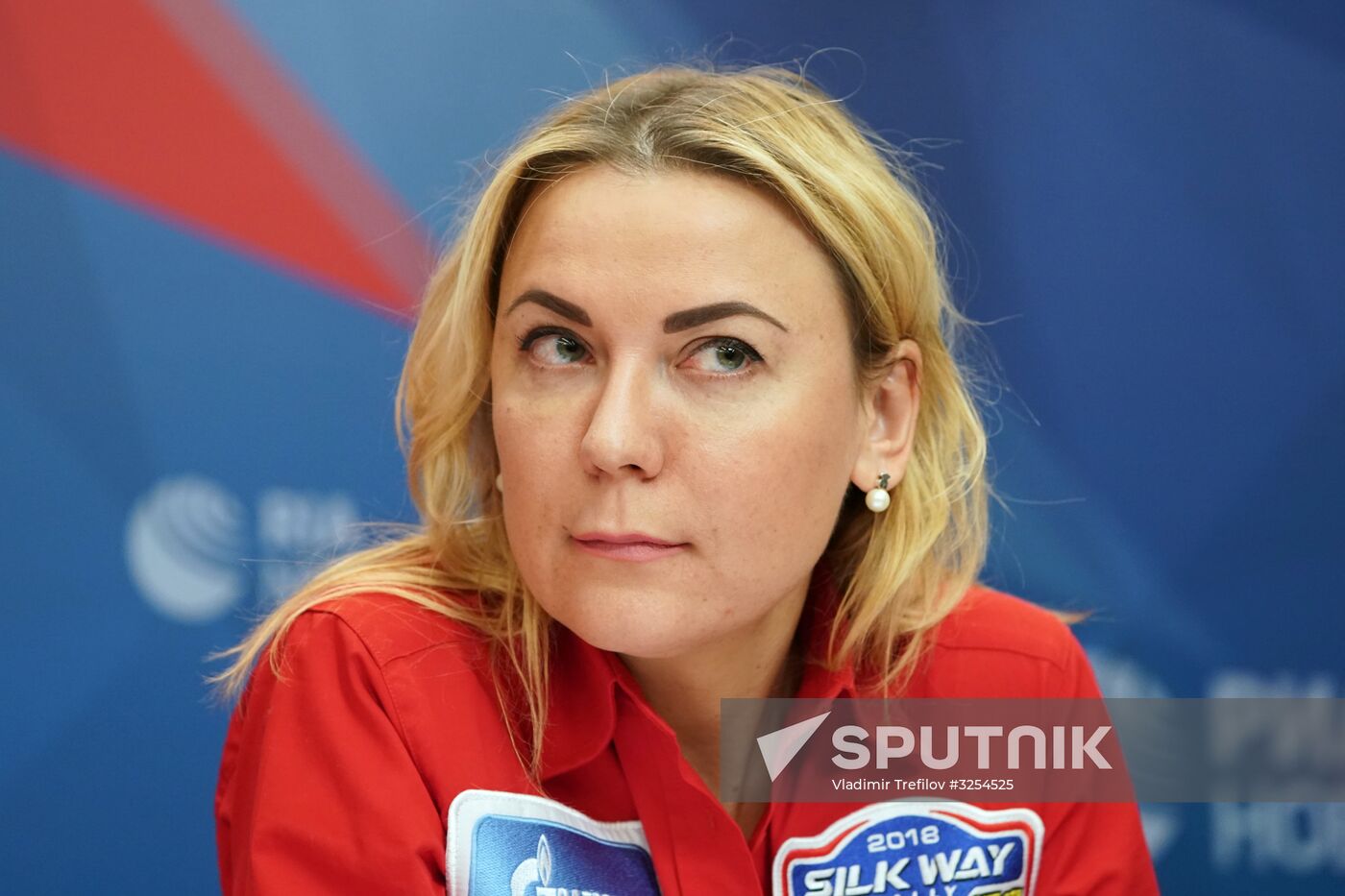 News conference on 2018 Silk Way Rally