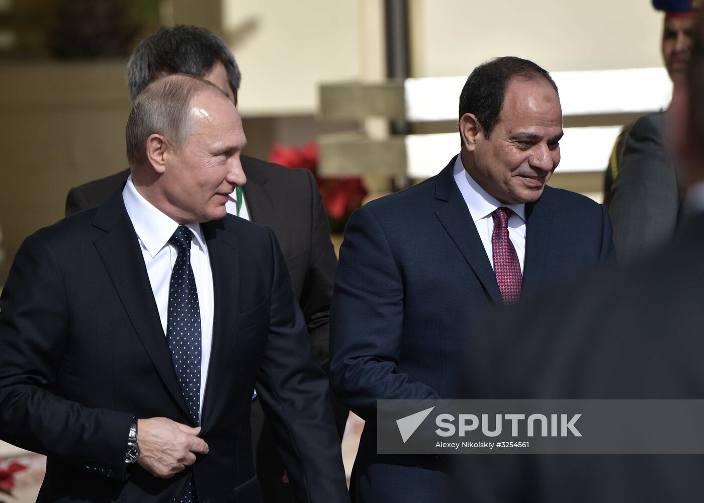 Russian President Vladimir Putin visits Egypt