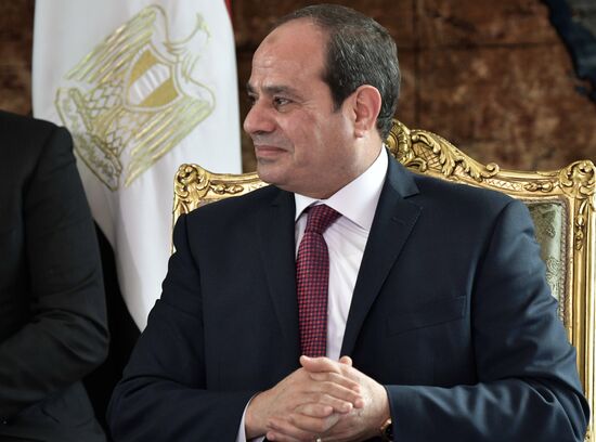 Russian President Vladimir Putin visits Egypt