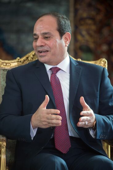 Russian President Vladimir Putin visits Egypt